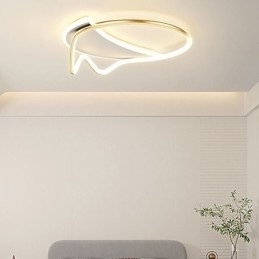 Nowoczesna lampa sufitowa, dekoracja domu, pierścień, lampa sufitowa