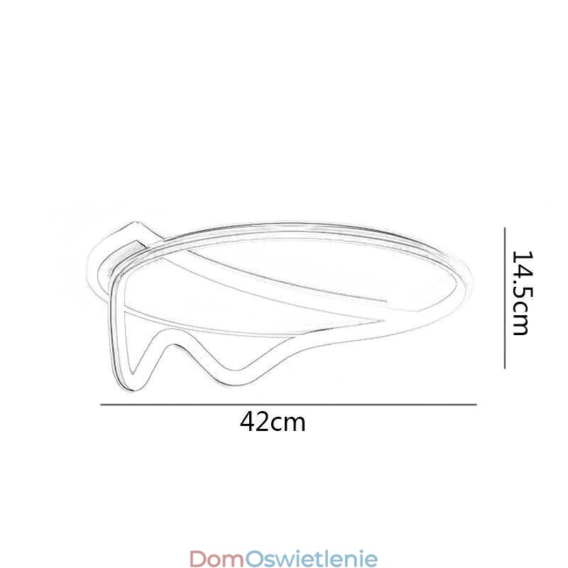 Nowoczesna lampa sufitowa, dekoracja domu, pierścień, lampa sufitowa