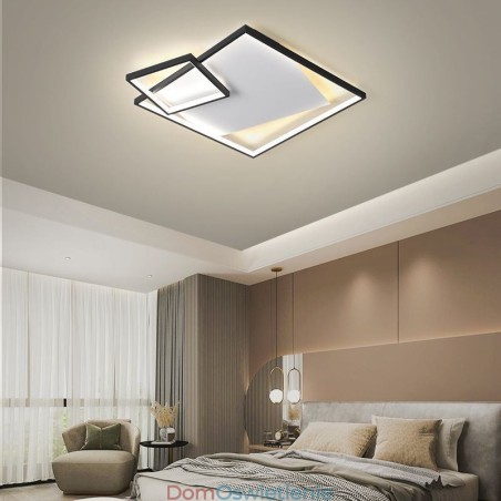 Nowoczesna lampa sufitowa kwadratowa inteligentne oświetlenie wewnętrzne Nowoczesna lampa sufitowa kwadratowa inteligentne oświetlenie wewnętrzne