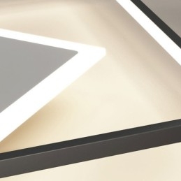 Nowoczesna lampa sufitowa Geometryczna lampa sufitowa w kształcie kwadratu