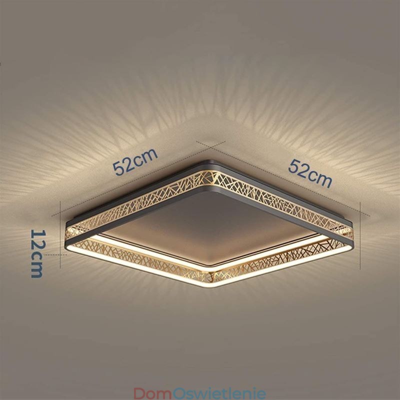 Lampa sufitowa Bird Nest Square Lampa nowoczesna