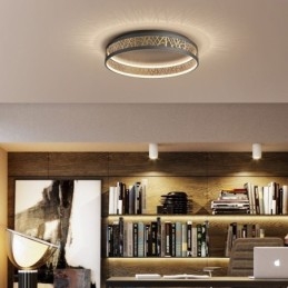 Lampa sufitowa Bird Nest okrągła lampa nowoczesne oprawy