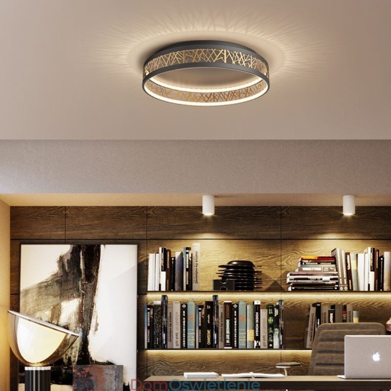 Lampa sufitowa Bird Nest okrągła lampa nowoczesne oprawy