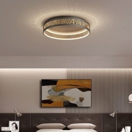 Lampa sufitowa Bird Nest okrągła lampa nowoczesne oprawy