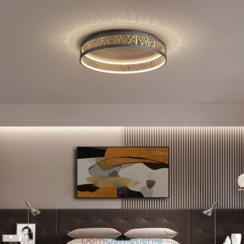 Lampa sufitowa Bird Nest okrągła lampa nowoczesne oprawy