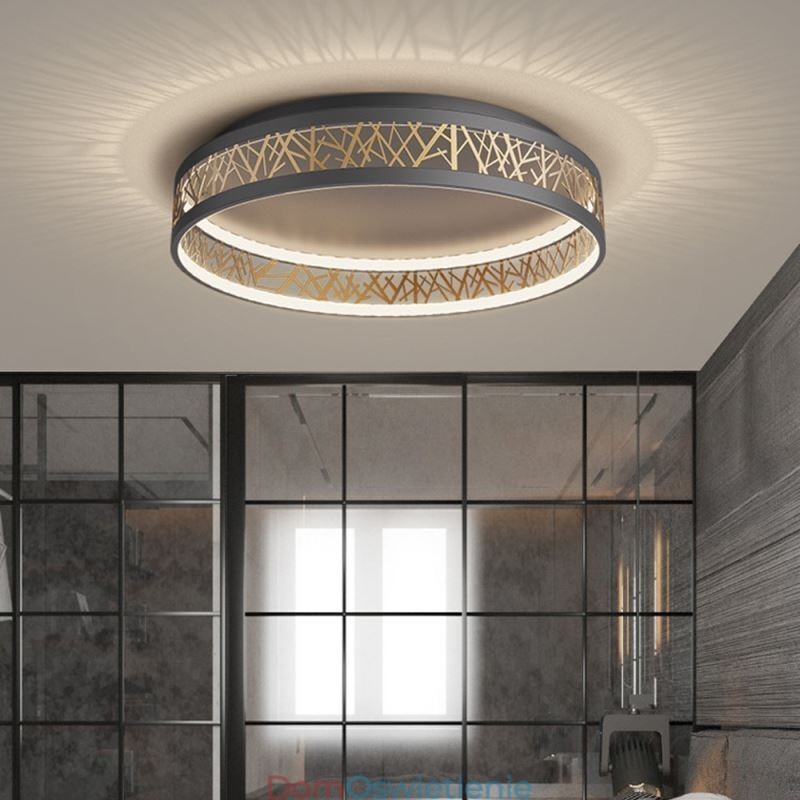 Lampa sufitowa Bird Nest okrągła lampa nowoczesne oprawy