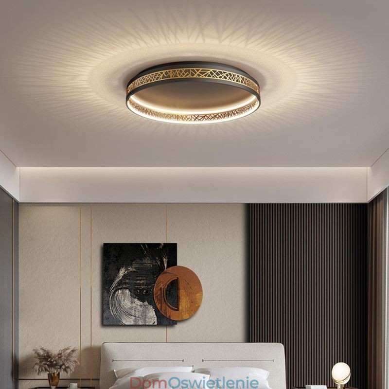 Lampa sufitowa Bird Nest okrągła lampa nowoczesne oprawy
