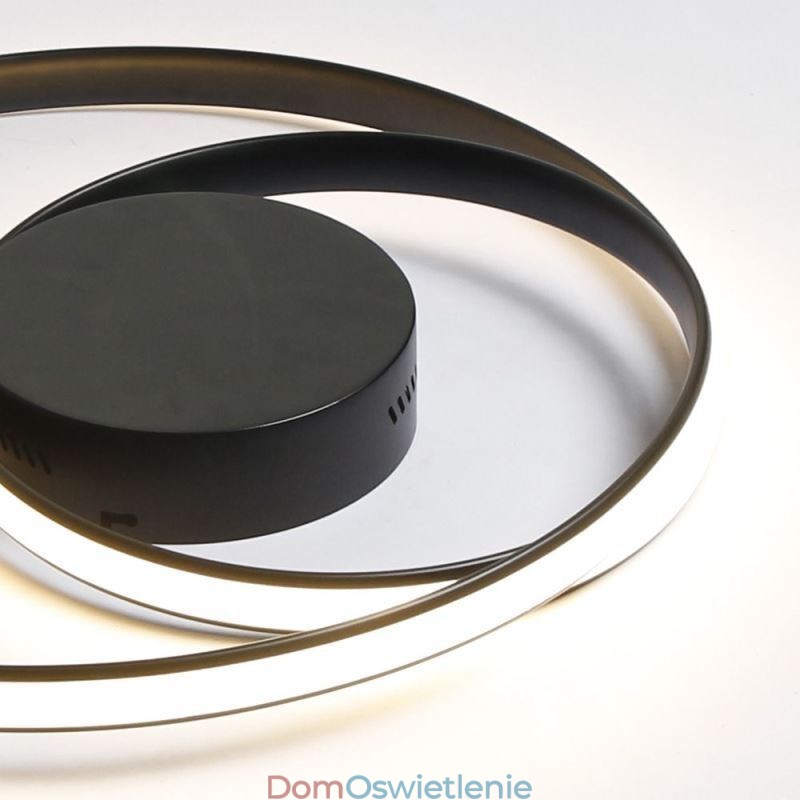 Nowoczesne lampy sufitowe podwójne okrągłe lampy