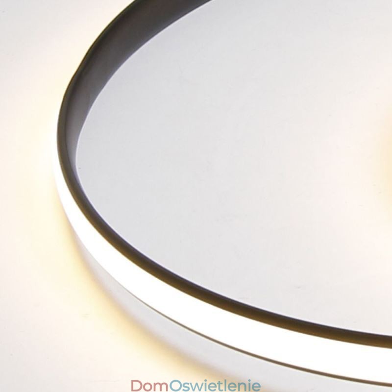 Nowoczesne lampy sufitowe podwójne okrągłe lampy