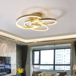 Nowoczesna lampa sufitowa 3 pierścieniowa lampa sufitowa