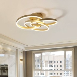 Nowoczesna lampa sufitowa 3 pierścieniowa lampa sufitowa
