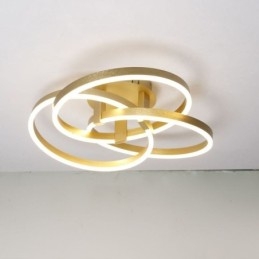 Nowoczesna lampa sufitowa 3 pierścieniowa lampa sufitowa