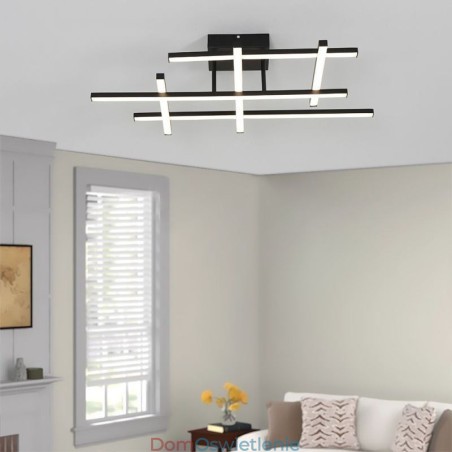 Lampa sufitowa aluminiowa do montażu na płasko