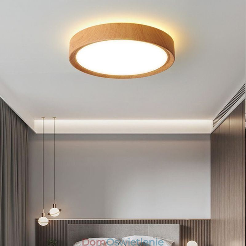 Drewniane lampy sufitowe Japońska lampa sufitowa
