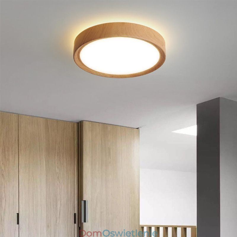 Drewniane lampy sufitowe Japońska lampa sufitowa