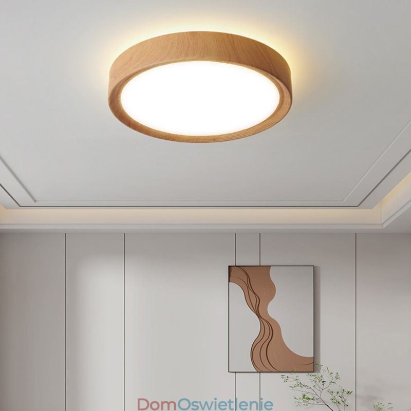 Drewniane lampy sufitowe Japońska lampa sufitowa