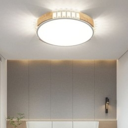 Japońska lampa sufitowa minimalistyczna oprawa oświetleniowa montowana na płasko