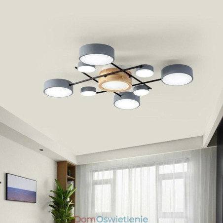 Nowoczesne oświetlenie sufitowe, lampa sufitowa czworokątna Nowoczesne oświetlenie sufitowe, lampa sufitowa czworokątna