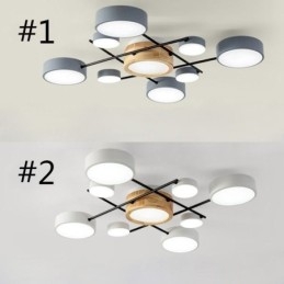 Nowoczesne oświetlenie sufitowe, lampa sufitowa czworokątna
