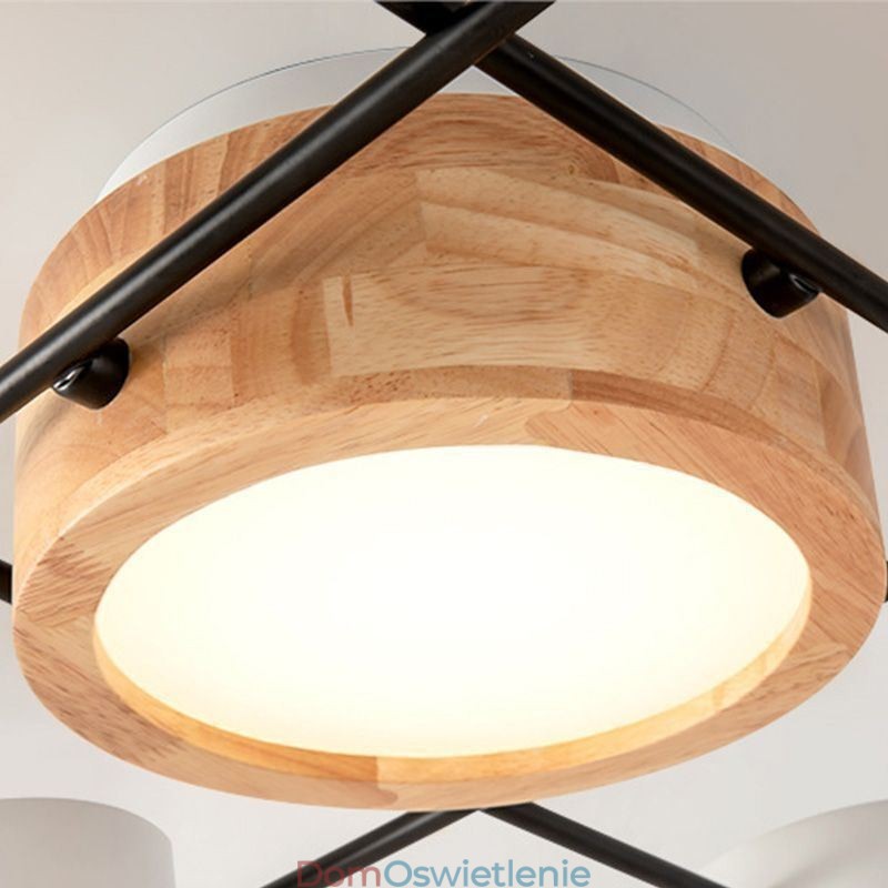 Nowoczesne oświetlenie sufitowe, lampa sufitowa czworokątna