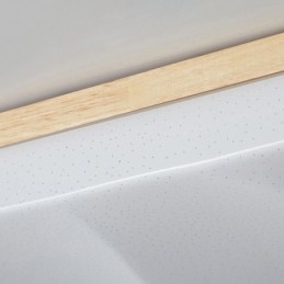 Japońska akrylowa lampa sufitowa kwadratowa falista lampa sufitowa