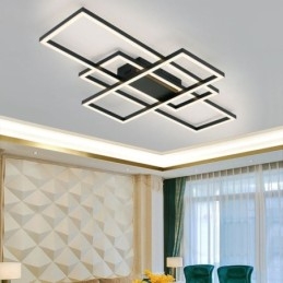 Nowoczesna lampa sufitowa geometryczna kwadratowa lampa sufitowa