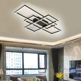 Nowoczesna lampa sufitowa geometryczna kwadratowa lampa sufitowa