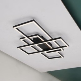 Nowoczesna lampa sufitowa geometryczna kwadratowa lampa sufitowa