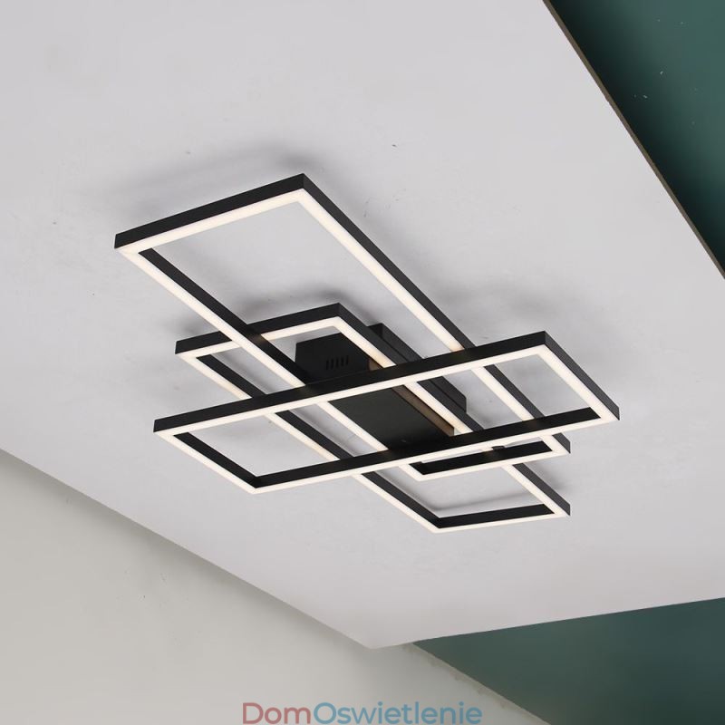 Nowoczesna lampa sufitowa geometryczna kwadratowa lampa sufitowa