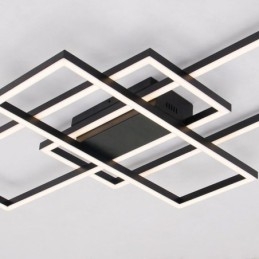 Nowoczesna lampa sufitowa geometryczna kwadratowa lampa sufitowa