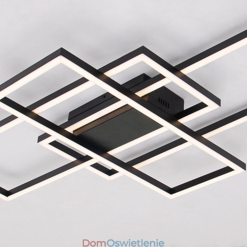 Nowoczesna lampa sufitowa geometryczna kwadratowa lampa sufitowa