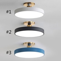 Nowoczesne okrągłe lampy sufitowe, akrylowe lampy sufitowe
