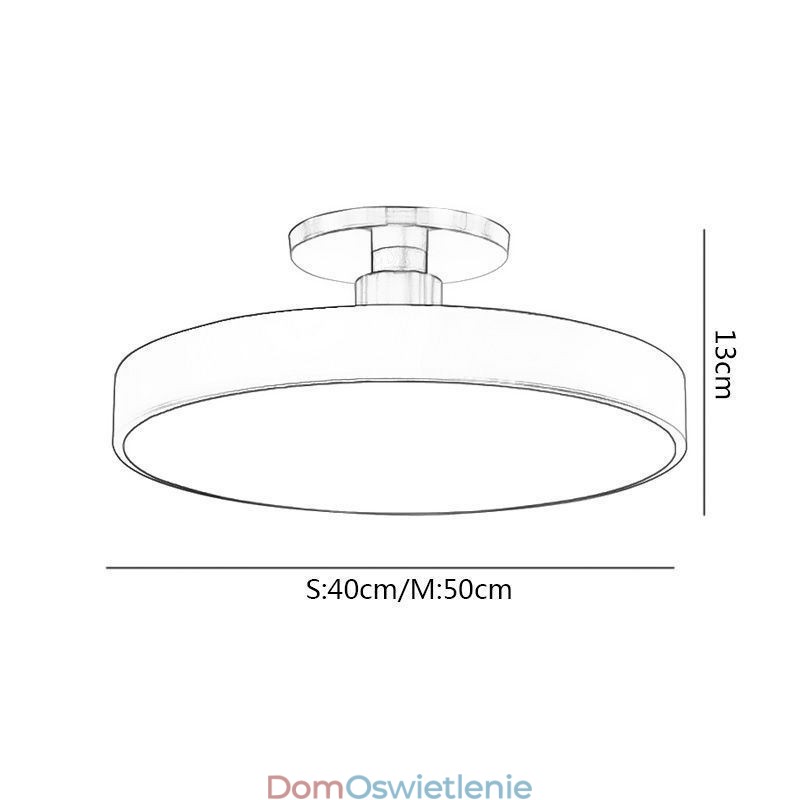 Nowoczesne okrągłe lampy sufitowe, akrylowe lampy sufitowe
