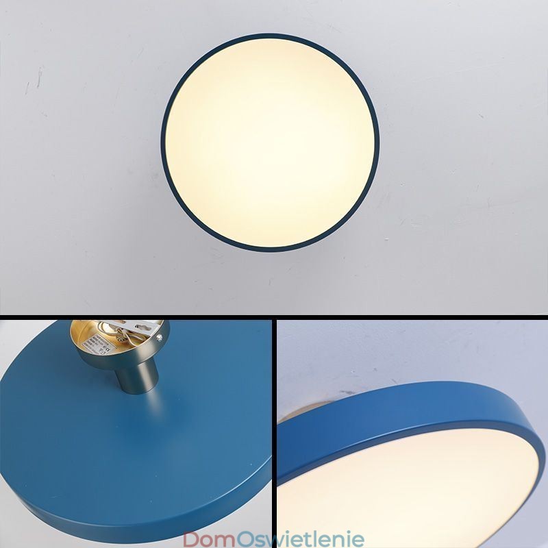 Nowoczesne okrągłe lampy sufitowe, akrylowe lampy sufitowe