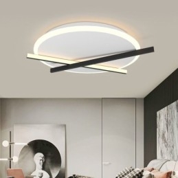 Nordic Ceiling Light Art Clock Design Lampa sufitowa