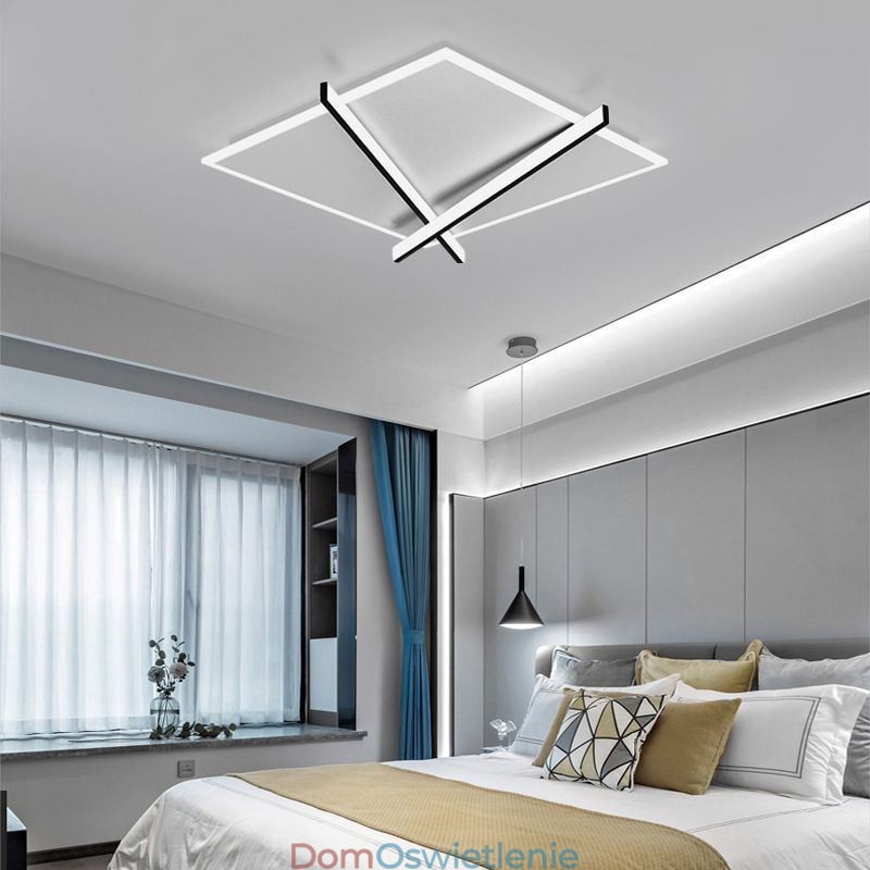 Nordic Ceiling Light Art Clock Design Lampa sufitowa
