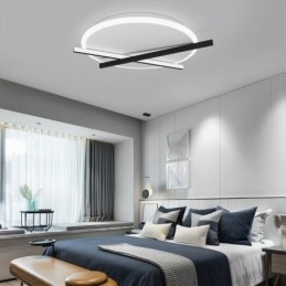 Nordic Ceiling Light Art Clock Design Lampa sufitowa