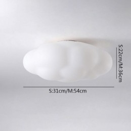 Nordic Lampa sufitowa w kształcie chmury Lampa sufitowa w kształcie chmury