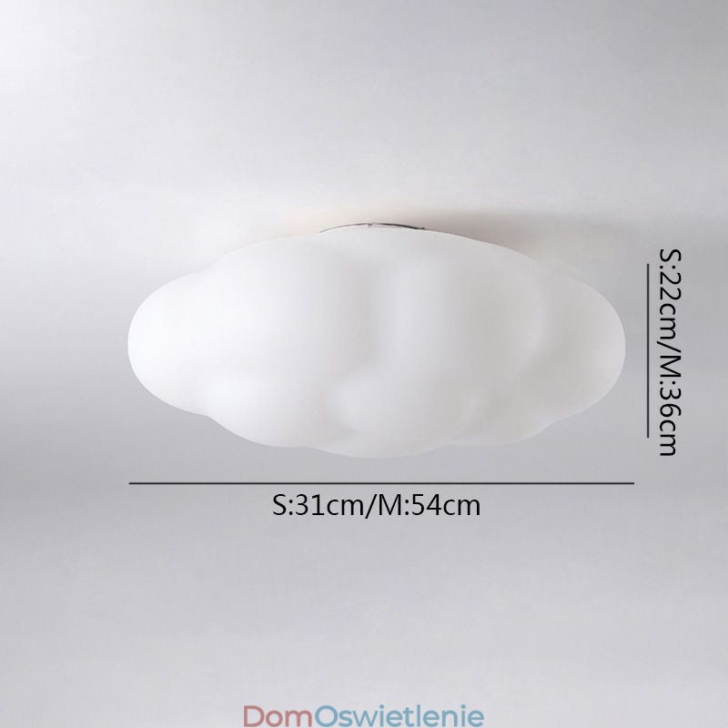 Nordic Lampa sufitowa w kształcie chmury Lampa sufitowa w kształcie chmury