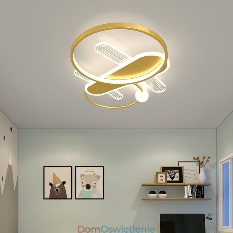 Lampa sufitowa Cartoon Samolot Lampa sufitowa