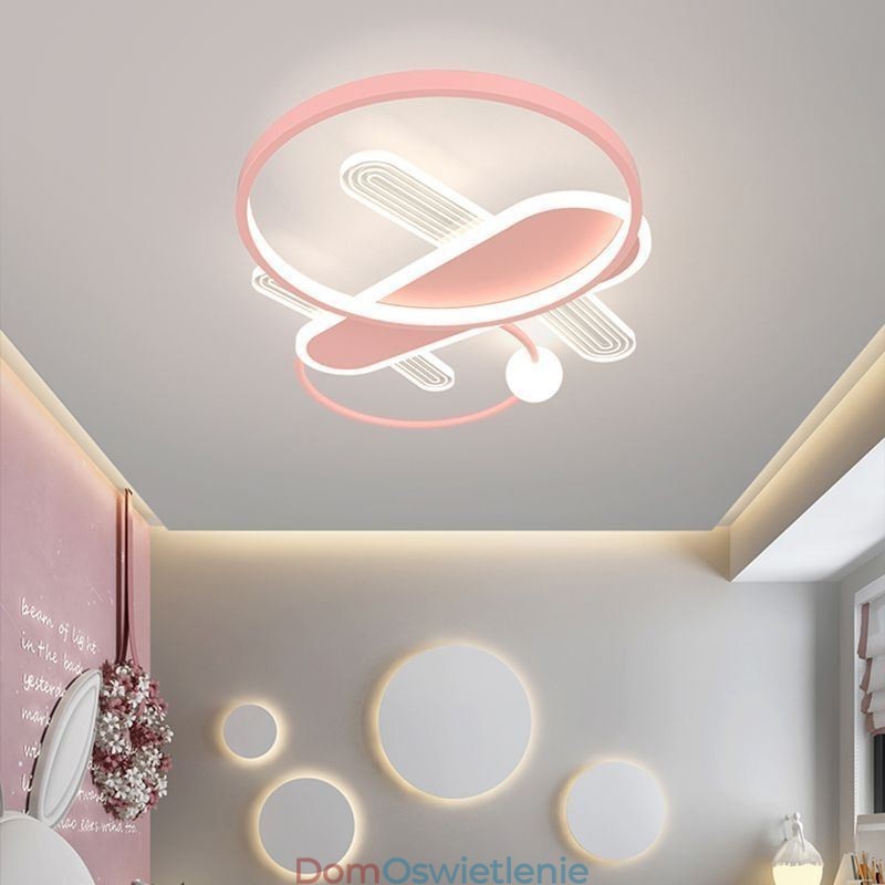 Lampa sufitowa Cartoon Samolot Lampa sufitowa