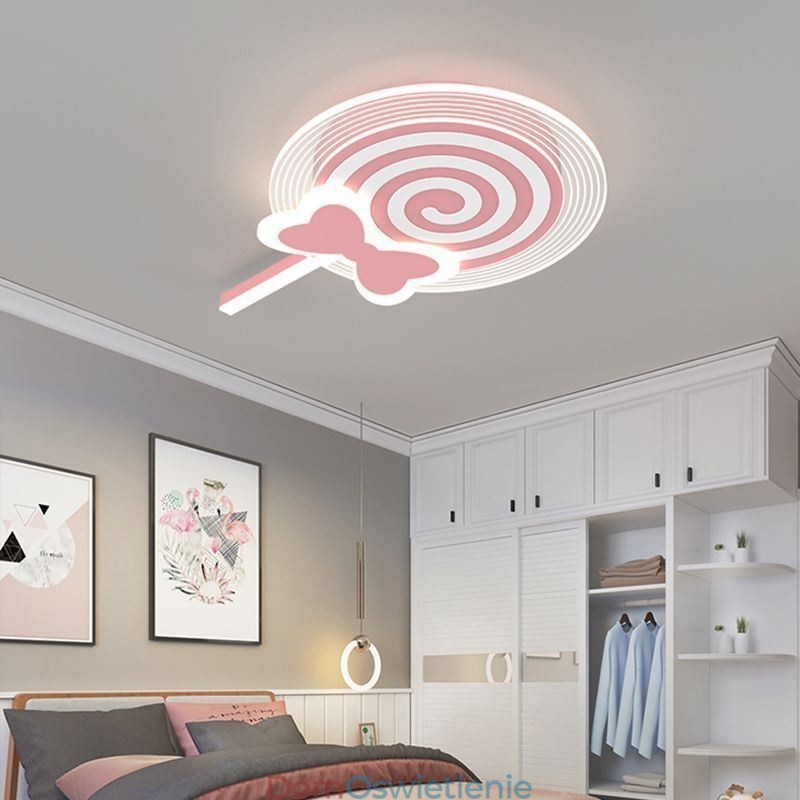 Nowoczesna lampa sufitowa Lollipop lampa sufitowa dla dzieci