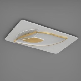 Luksusowa lampa sufitowa Kreatywny projekt liścia Lampa sufitowa