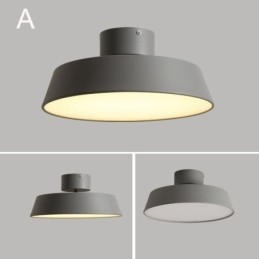 Nowoczesna lampa sufitowa na werandę Nordic Macaron lampa sufitowa
