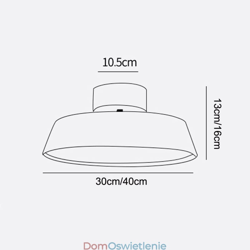 Nowoczesna lampa sufitowa na werandę Nordic Macaron lampa sufitowa