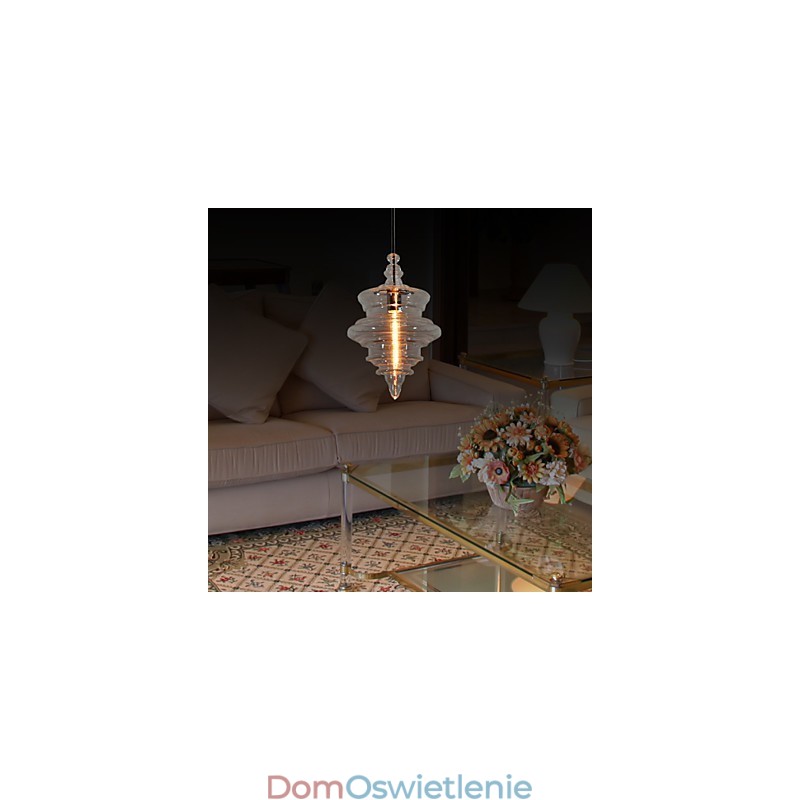 Nowoczesna lampa wisząca z 1 światłem