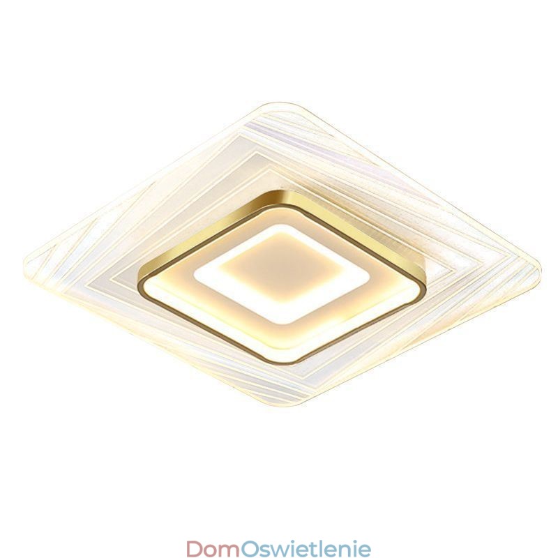 Lampa sufitowa kwadratowa do montażu na suficie