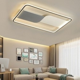 Nowoczesne lampy sufitowe, prostokątne, montowane na suficie, 90*60 cm