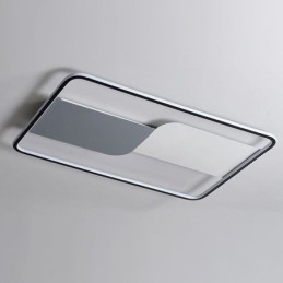 Nowoczesne lampy sufitowe, prostokątne, montowane na suficie, 90*60 cm