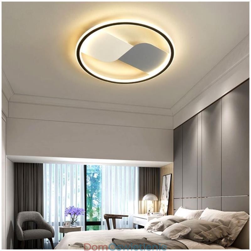 Okrągła lampa sufitowa do montażu na płasko Okrągła lampa sufitowa do montażu na płasko